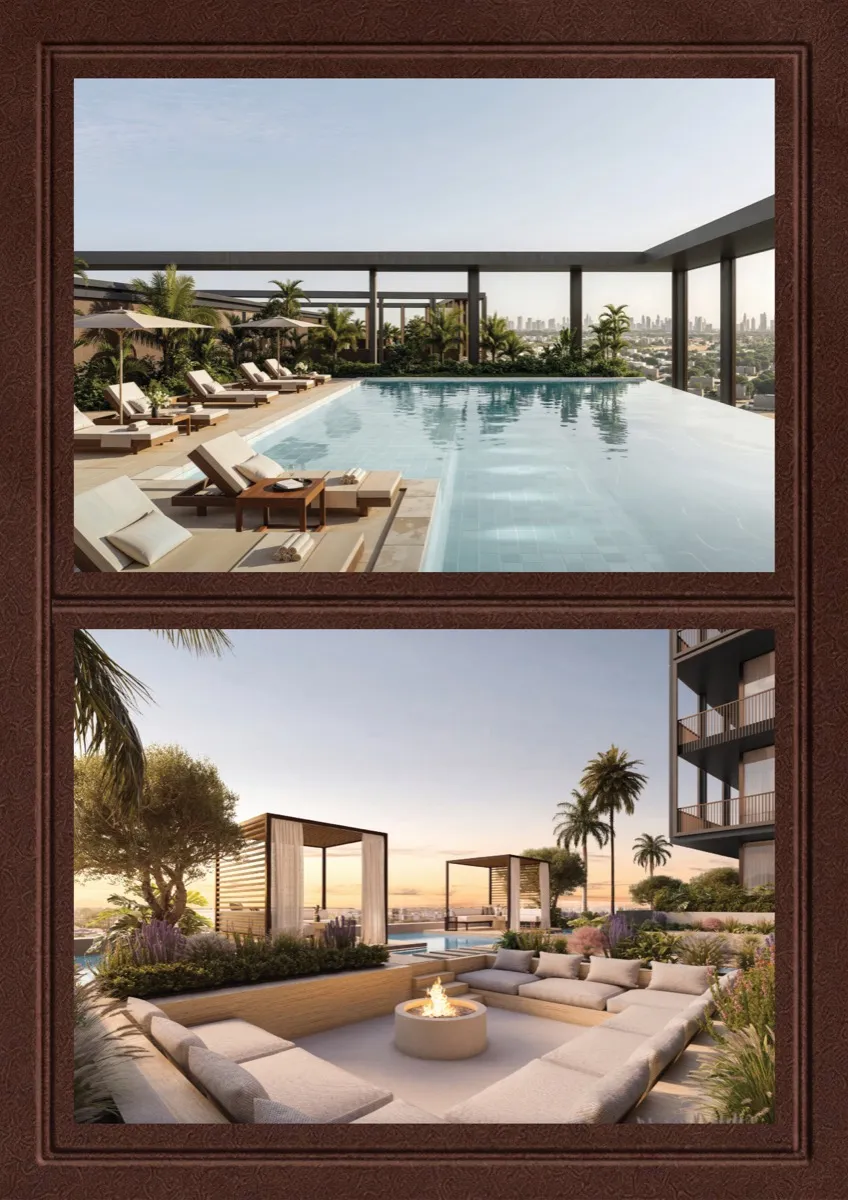 Adult Rooftop Infinity Pool and Outdoor Cinema